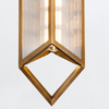 Lampa wisząca Cairo - 1 źródło światła - Vintage mosiądz (QN-CAIRO-1P-VBS-CR) - Quintiesse
