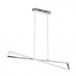 Lampa wisząca AGRELA chrom (95566 - EGLO) - żyrandol