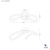 Lampa sufitowa LIGHT LINE (0087.20.CR DIM) - Vivida