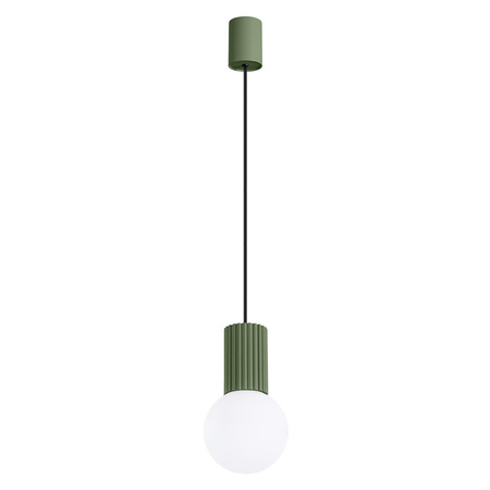 Lampa wisząca HALO 1 zielona oliwka (SL.1724) - Sollux Lighting