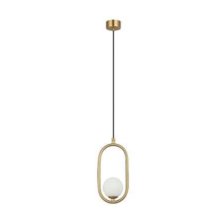 PENDANT LAMP G9 MAX 7W METAL GOLD (23136 Zambelis) - Zambelis