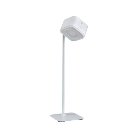 Wielofunkcyjna lampka na biurko, z klipsem, z magnesem , ściemnialna  VARIA DIM USB-C  biały (PL71172) - PAULMANN