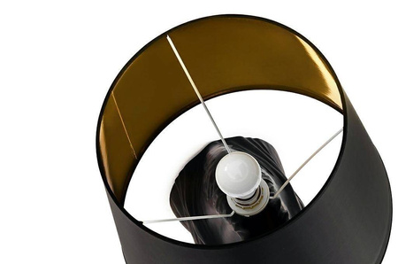 Lampa podłogowa KOŃ HORSE STAND S czarna - włókno szklane (JB001S) - King Home