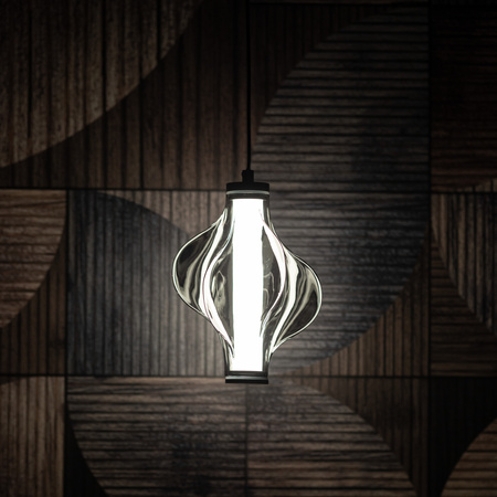 ELVA BLACK LAMPA WISZĄCA LED 8W (18213) - TK Lighting