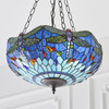 Lampa Wisząca Dragonfly blue (64075) Tiffany