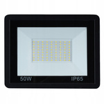 NAŚWIETLACZ HALOGEN BEZ CZUJNIKA CZARNY 50W B.ZIMNA - Syntron