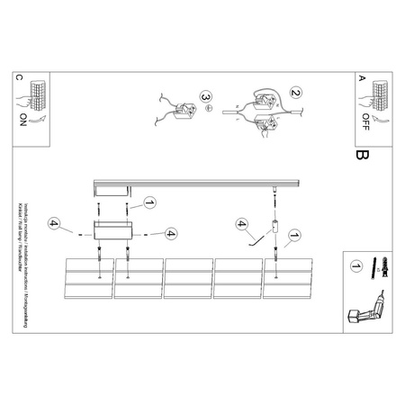 Kinkiet LAGOM 150 zielony oliwkowy LED 4000K (TH.514) - Thoro Lighting