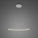 Lampa wisząca Ledowe Okręgi No.1 40cm 3k srebrna Dali (LA073/P_40_in_3k_silver_Dali) - ALTAVOLA DESIGN