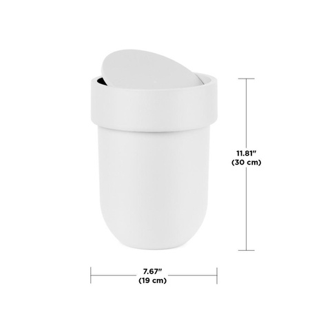 UMBRA kosz na śmieci TOUCH - biały (023269-660) - Umbra