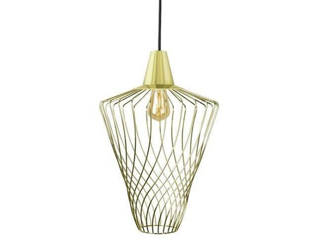 LAMPA WISZĄCA, ŻYRANDOL WAVE L ZŁOTY (8857) - Nowodvorski - żyrandol