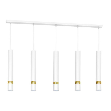 Lampa wisząca JOKER WHITE/GOLD 5xGU10 (MLP6122) - Eko-Light