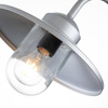 Kinkiet zewnętrzny z czujnikiem ruchu  Klampenborg (KLAMPENBORG-PIR-SIL) - Elstead Lighting