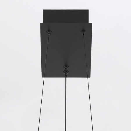 Żyrandol Seraph - Matowa czerń (QN-SERAPH-LP-L-BLK) - Quintiesse