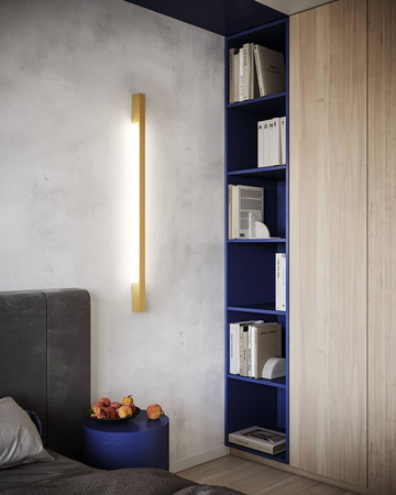 Kinkiet SAPPO L złoty LED 3000K (TH.208) - Thoro Lighting