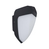 Oprawa elewacyjna IKOSEA LED 4.4W 3000K 350lm IP44 230V antracyt / tworzywo sztuczne (PL94517) - PAULMANN