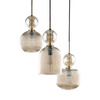 SOPHIA COGNAC LAMPA WISZACA 3XE14 (11041) - TK Lighting