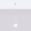 Lampa wisząca HALO 1 beżowa (SL.1719) - Sollux Lighting