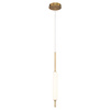 Lampa wisząca Cumberland - 1 źródło światła - Szczotkowane złoto (QN-CUMBERLAND-1P-BG) - Quintiesse