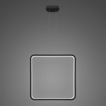 Lampa wisząca Ledowe Kwadraty No. 1 X Φ80 in 4k czarna ściemnialna Altavola Design (LA079/X_80_in_4k_black_dimm) - ALTAVOLA DESIGN