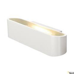 OSSA 300, lampa ścienna, QT-DE12, owalna, up/down, kolor biały, D/S/W 30/8/6,5 cm, maks. 120W (151411) - SLV