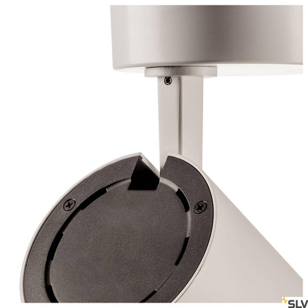 NUMINOS® SPOT PHASE L, wewnętrzna oprawa sufitowa natynkowa LED, biała/czarna 4000 K 36° (1004311) - SLV