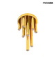 MOOSEE lampa sufitowa / plafon ORGANO 20  złota (MSE1501100596) - Moosee