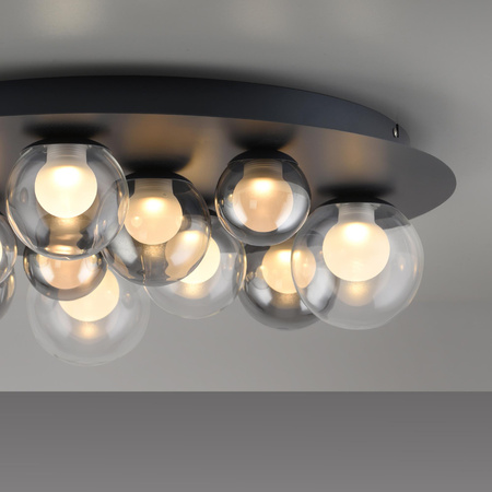 PURE POPUP LAMPA SUFITOWA SZARA (6588-15) - Paul Neuhaus