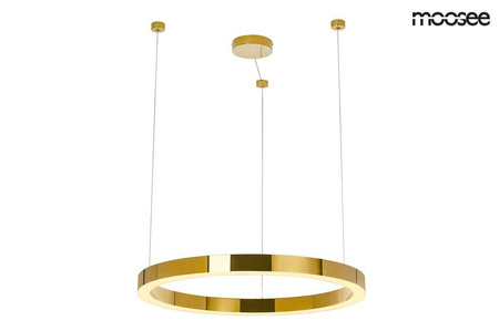 MOOSEE lampa wisząca RING LUXURY 70  złota (MSE010100170) - Moosee