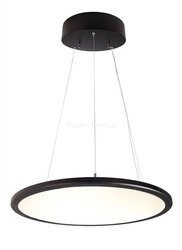 Lampa wisząca LED PANEL round 3000K kol. czarny (D342089) - żyrandol