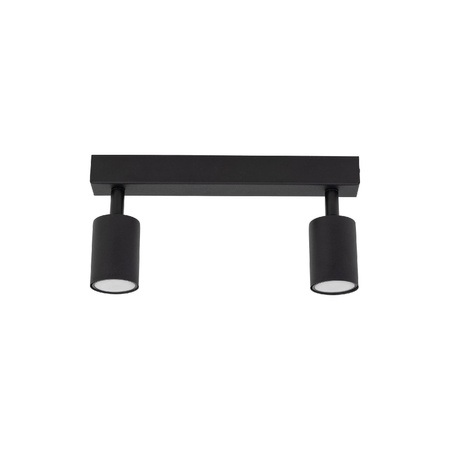 NEX BLACK 2XGU10 LAMPA SUFITOWA (10790) - TK Lighting