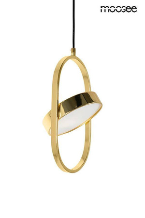 Designerska lampa wisząca do sypialni SPINNER 19 złota (MSE1501100469) - Moosee