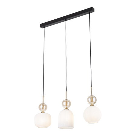 SOPHIA COGNAC WHITE LAMPA WISZĄCA 3XE14 (11591) - TK Lighting