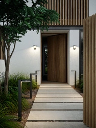 Lampa ogrodowa RICA Nordlux SolarLed  Stal nierdzewna Czarny