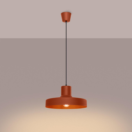 Lampa wisząca BILO ochra czerwona (SL.1706) - Sollux Lighting