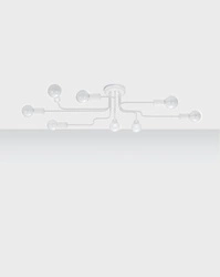 Żyrandol VECTOR 8 biały (SL.1444) - Sollux Lighting