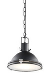 Lampa wisząca NAUTILUS M czarna (10268106) - KASPA - żyrandol