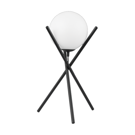 Lampa Stołowa SALVEZINAS czarna (39593) - EGLO