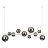 Stelaż podłużny do lampy BUBBLES LAMPBODY LINE 10 Biały (AZ5867) - Azzardo