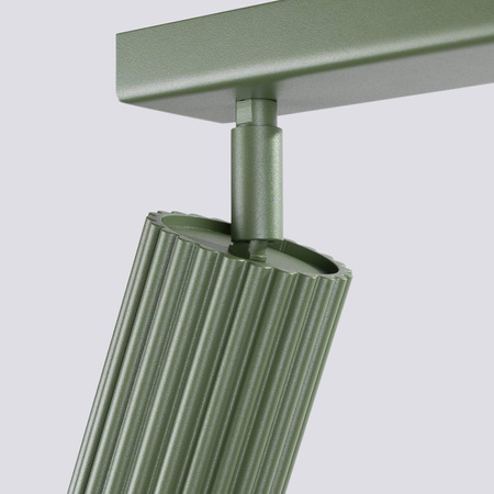 Plafon KARBON 2 zielony oliwkowy (SL.1618) - Sollux Lighting