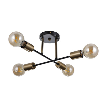 Lampa sufitowa Formio  (PND-4052-4-BL-HBR) - Italux