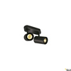 ENOLA_B, lampa ścienna i sufitowa, Spot, dwupunktowa, QPAR51, kolor czarny, maks. 100W (152020) - SLV