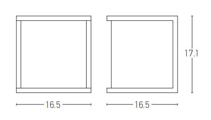 OUTDOOR WALL LIGHT 1XE27 GRAPHITE (E127 Zambelis) - Zambelis