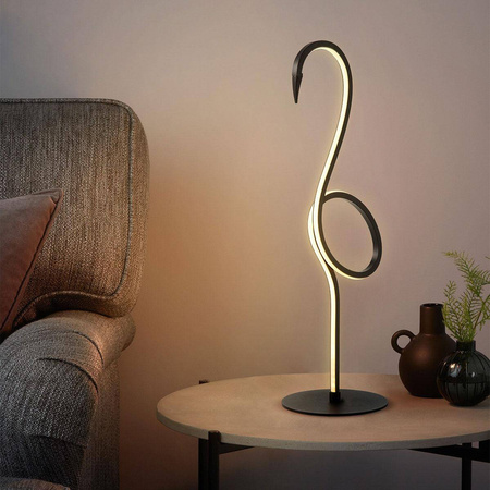 Lampa stołowa Flamingo (FLAMINGO-TL-BLK) - Elstead Lighting