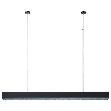 Lampa wisząca Mira L LED CCT Tuya czarna  (LP-1201/1P L BK Smart) - Light Prestige