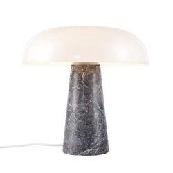 Lampa stołowa GLOSSY Nordlux E27 15W Marmur Szary