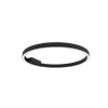 CEILING LIGHT 37W 3000K ALUMINIUM-ACRYLIC BLACK (23025 Zambelis) - Zambelis