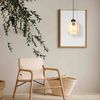 Lampa wisząca SOMBRA AMBER 1xE27 (MLP8370) - Milagro