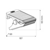 Lampa Solarna Clips 4W 4000K IP44 (EKO1708) - Eko-Light