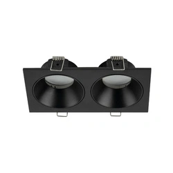 Lampa wpuszczana PRISMA DUO BLACK 2 XGU10 (10579) - TK Lighting