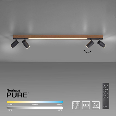 Lampa sufitowa CEILING LIGHT, NATURAL WOOD (6121-79) - Paul Neuhaus